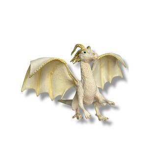 Schleich Bayala WHITE DRAGON FARAUN Fantasy Figure 73527 Eldrador Creature
